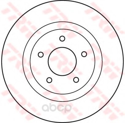 

Диск тормозной передн NISSAN X-TRAIL 2.0/2.5/2.2DCI 01> PATRON PBD7001