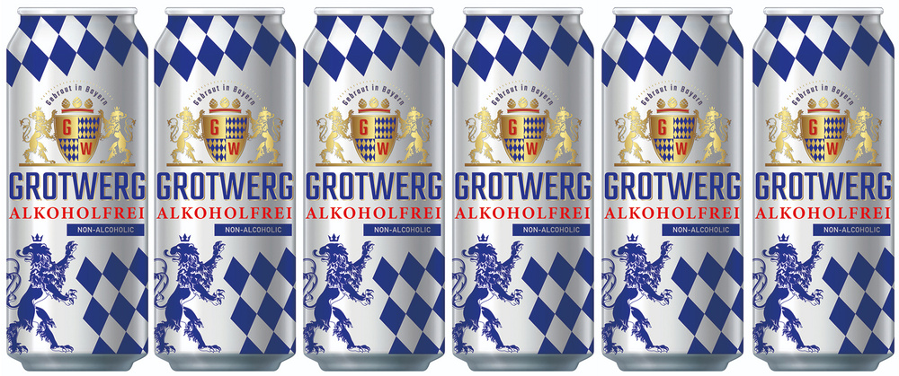 

Пиво безалкогольное Grotwerg 0,5л х 6 шт, ж/б, 0,5л х 6 шт, ж/б