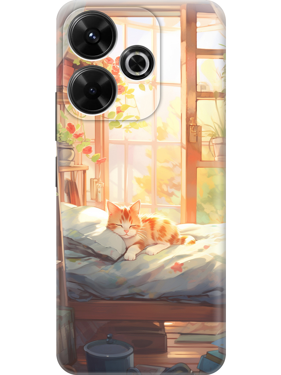 

Силиконовый чехол на Xiaomi Redmi 13 / Redmi Note 13R / Poco M6 4g с принтом 898724, Прозрачный;желтый;зеленый, 783988611