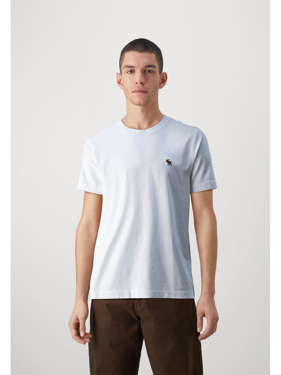 

Футболка мужская Abercrombie & Fitch A0F22O0CD белая XL, Белый, A0F22O0CD