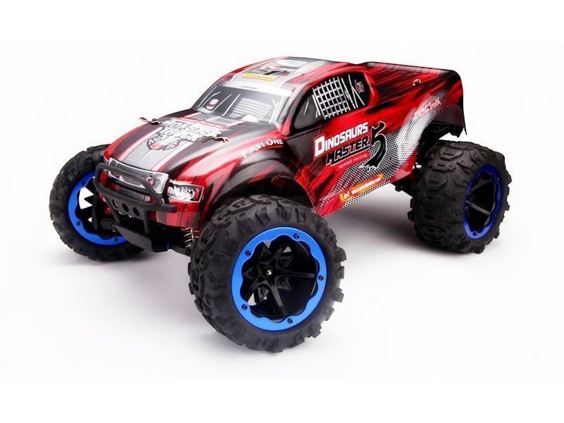 Радиоуправляемый монстр Remo Hobby Dinosaurs Master 5 4WD RTR масштаб 1:8 2.4G RH8036-RED радиоуправляемый монстр wl toys 4wd rtr масштаб 1 18 2 4g wlt 18409