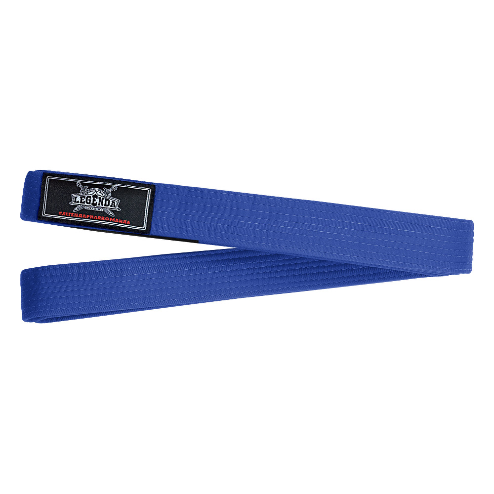 фото Пояс для кимоно bjj legenda blue a0