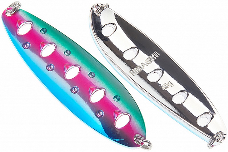 

Блесна HIGASHI Chinook Spoon 45г, цвет #05, Синий;розовый;зеленый, Chinook Spoon