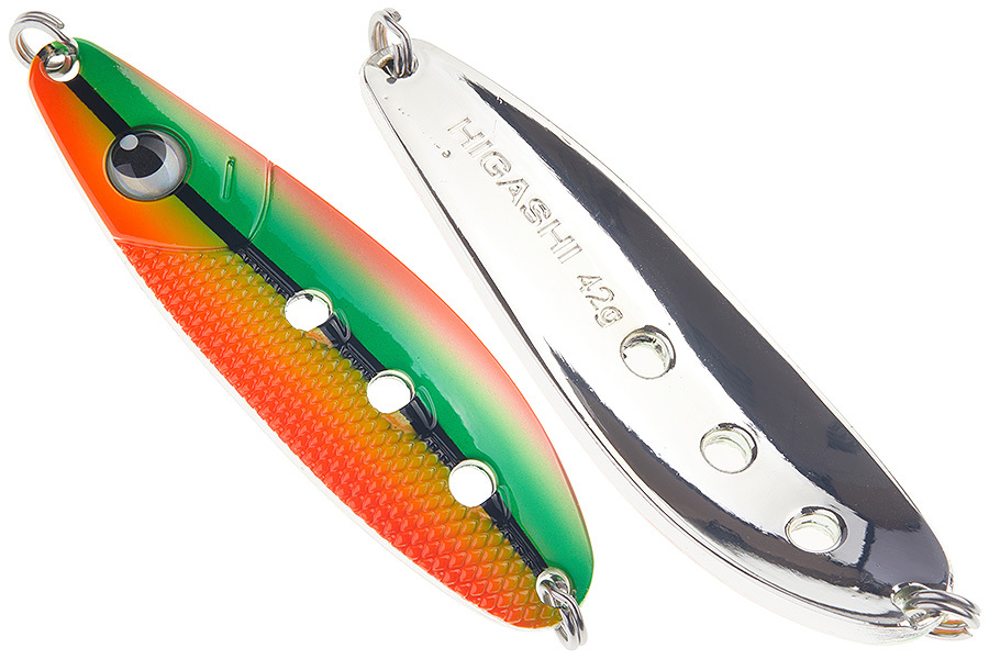 

Блесна HIGASHI Chum Salmon Spoon 42г, цвет #01, Красный;зеленый, Chum Salmon Spoon