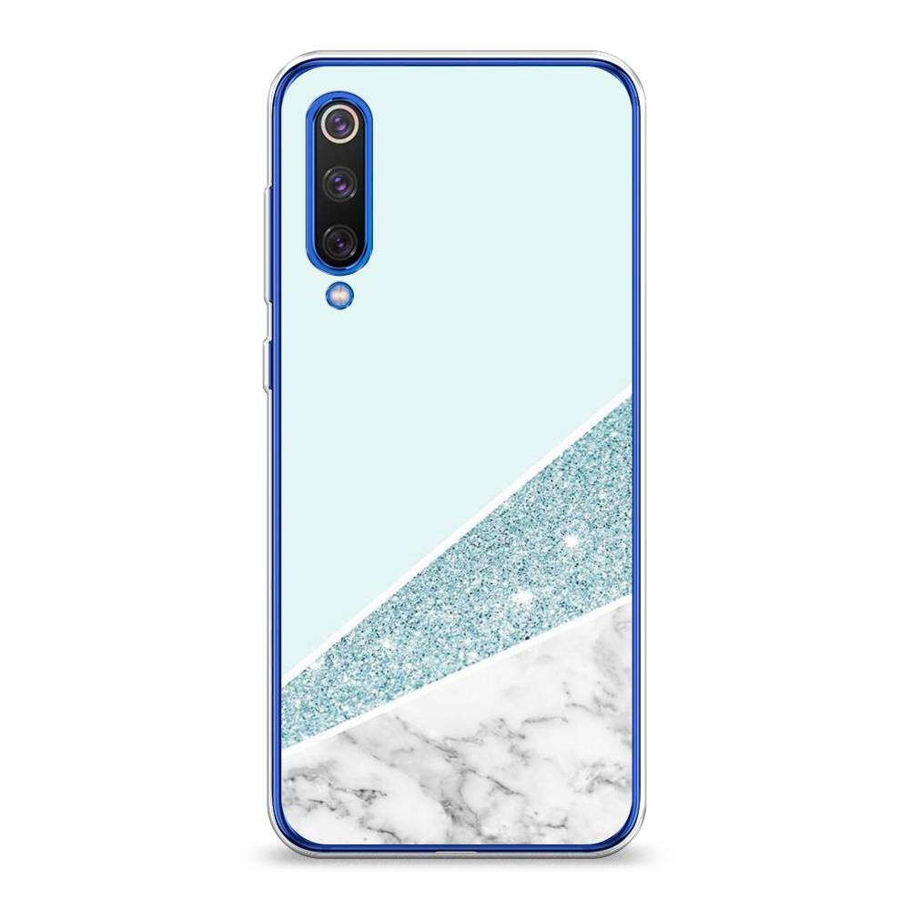 

Чехол Awog на Xiaomi Mi9 SE "Мрамор с голубыми блестками", Разноцветный, 35250-3