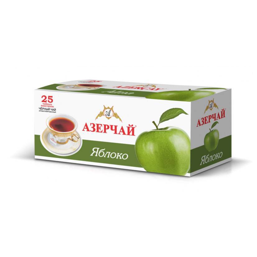 

Чай Azercay Яблоко и Корица травяной, 25 пак х 1,5 г, Яблоко и Корица травяной