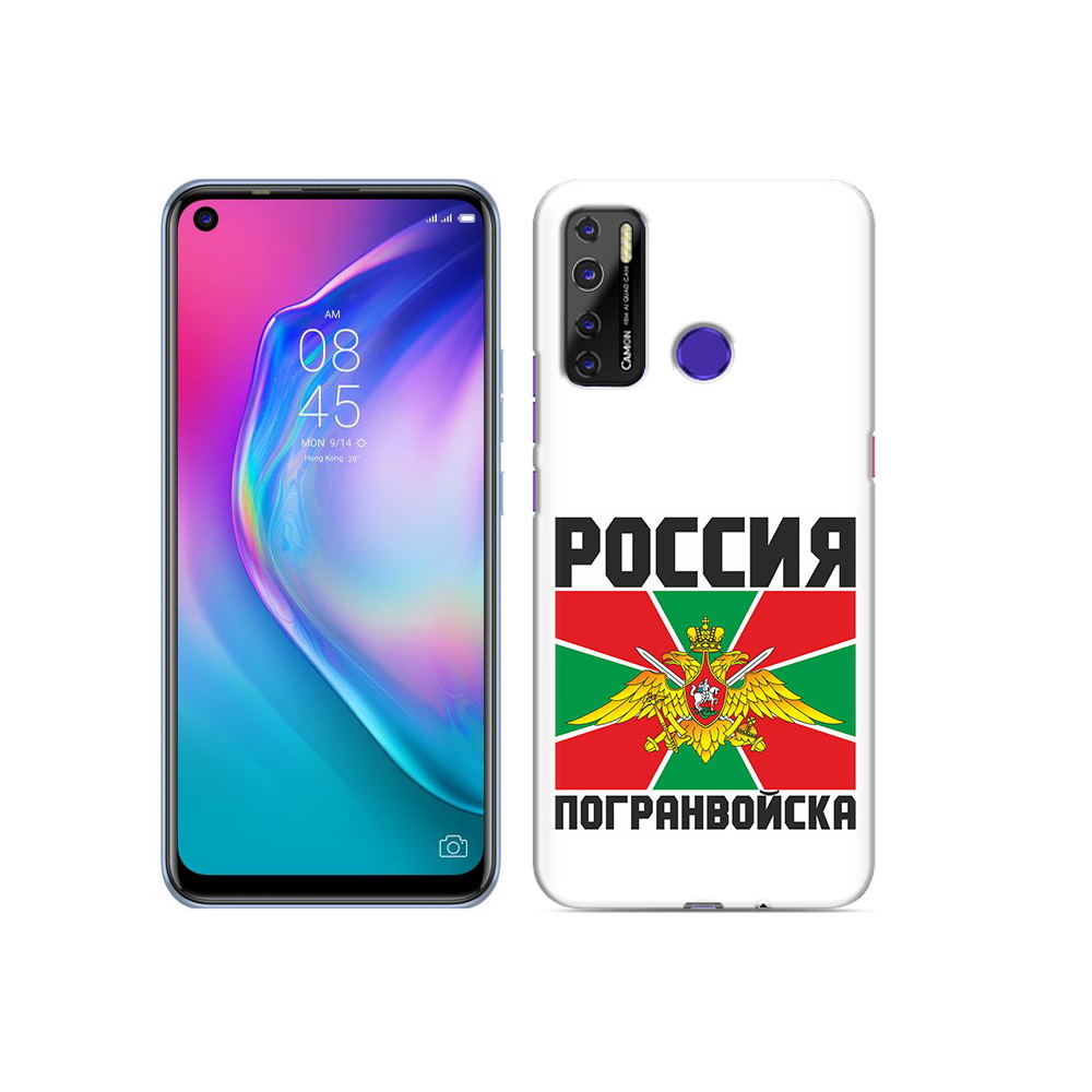 

Чехол MyPads Tocco для Tecno Camon 15 погранвойска, Прозрачный, Tocco