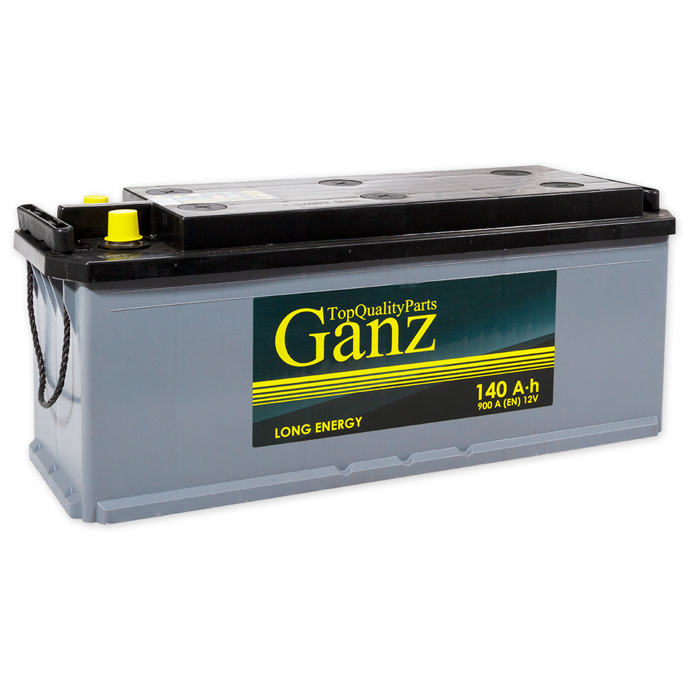 

Аккумулятор GANZ 140.4 А/ч R+ 514x175x210 EN900