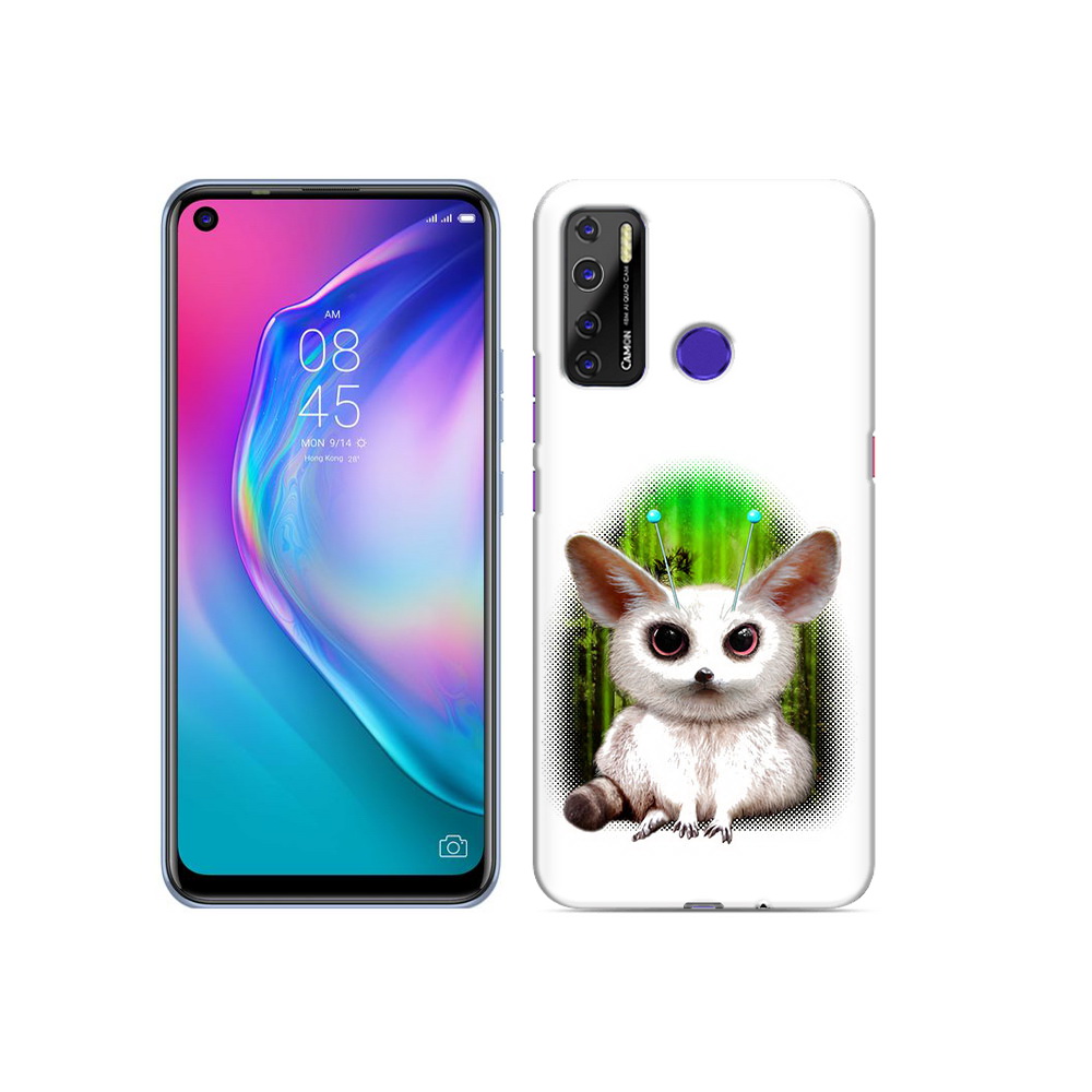 

Чехол MyPads Tocco для Tecno Camon 15 пушистое животное, Прозрачный, Tocco