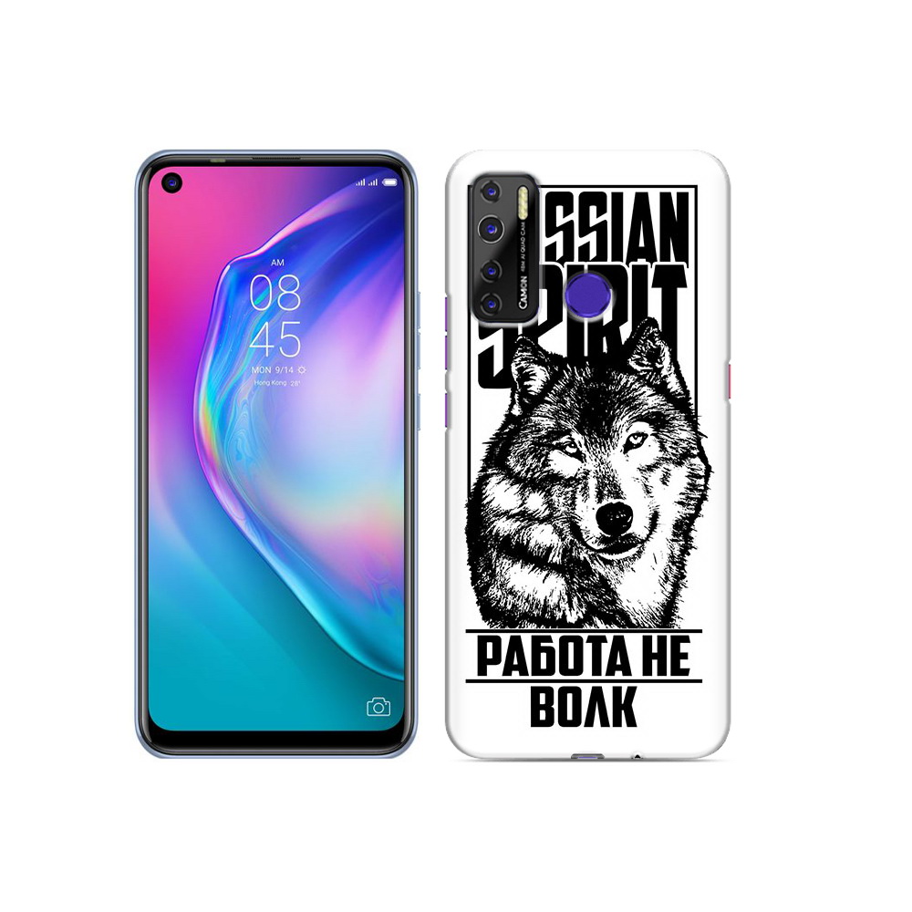 

Чехол MyPads Tocco для Tecno Camon 15 работа не волк, Прозрачный, Tocco