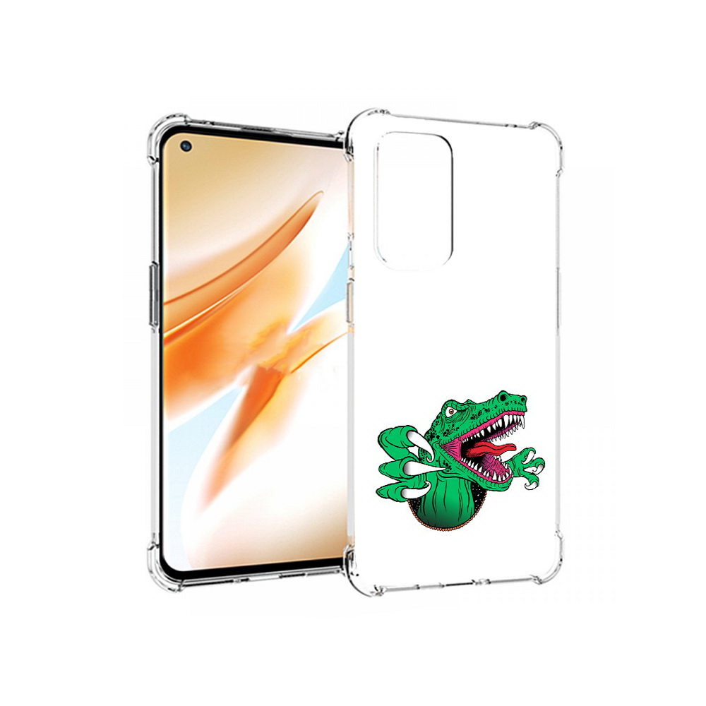 

Чехол MyPads Tocco для OnePlus 9 Pro крокодил (PT159597.127.417), Прозрачный, Tocco