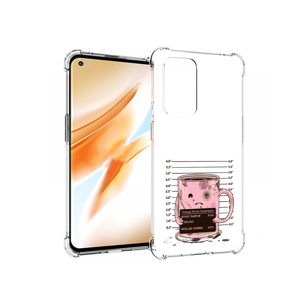 

Чехол MyPads Tocco для OnePlus 9 Pro кружка (PT159597.127.420), Прозрачный, Tocco