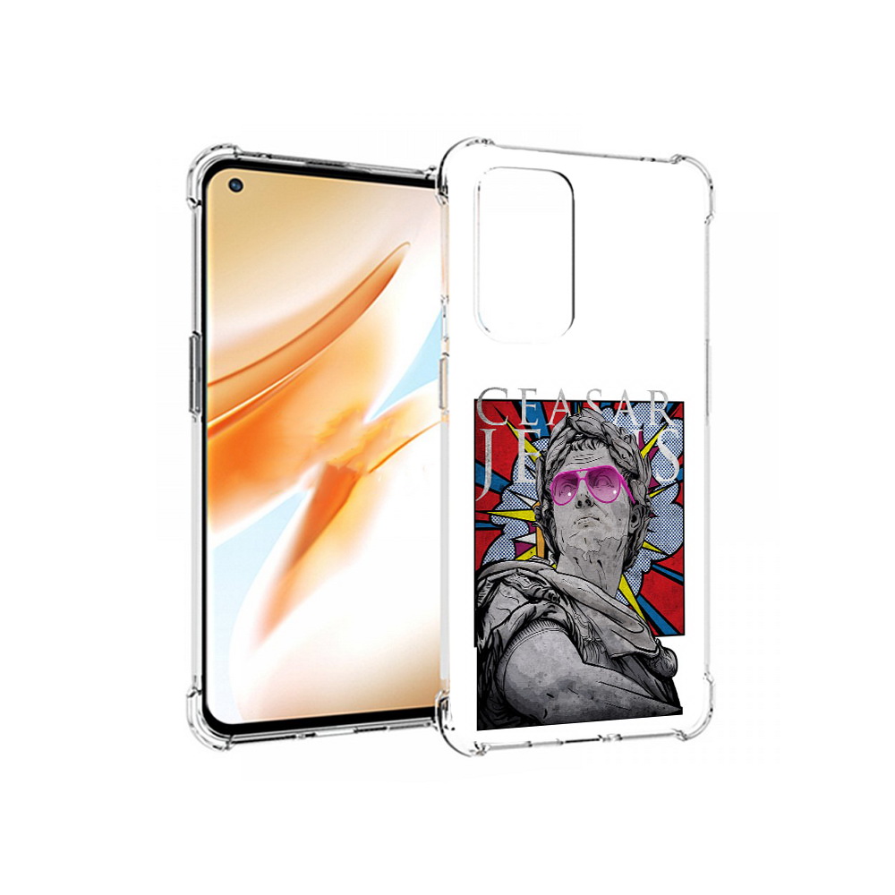 

Чехол MyPads Tocco для OnePlus 9 Pro крутая статуя свободы (PT159597.127.423), Прозрачный, Tocco