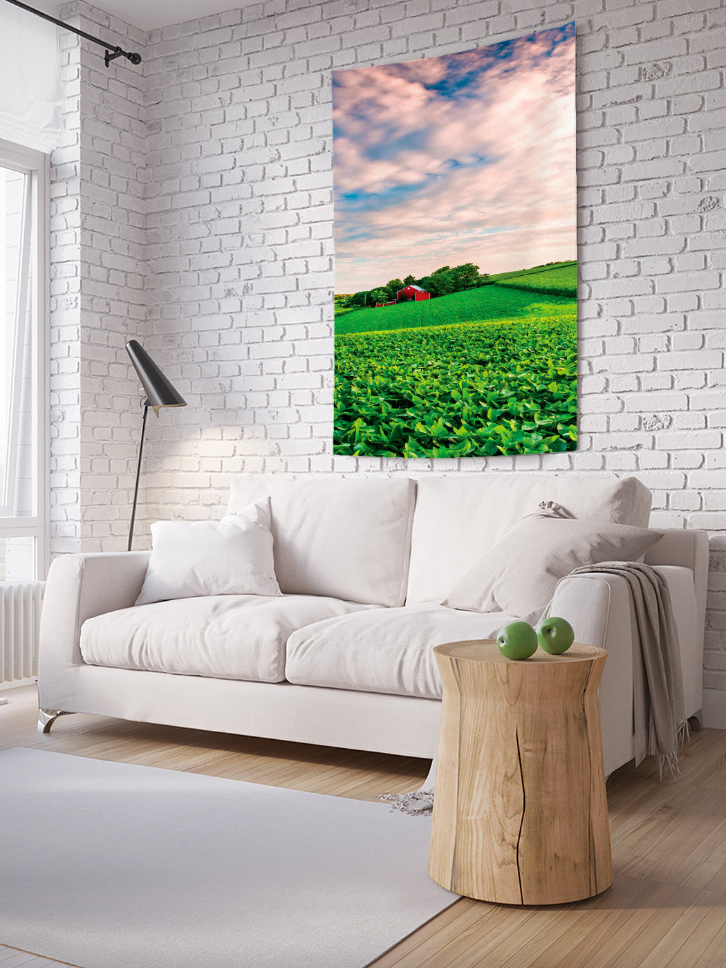 

Вертикальное фотопанно на стену JoyArty Фермерские угодья 100x150 см, Фермерские угодья