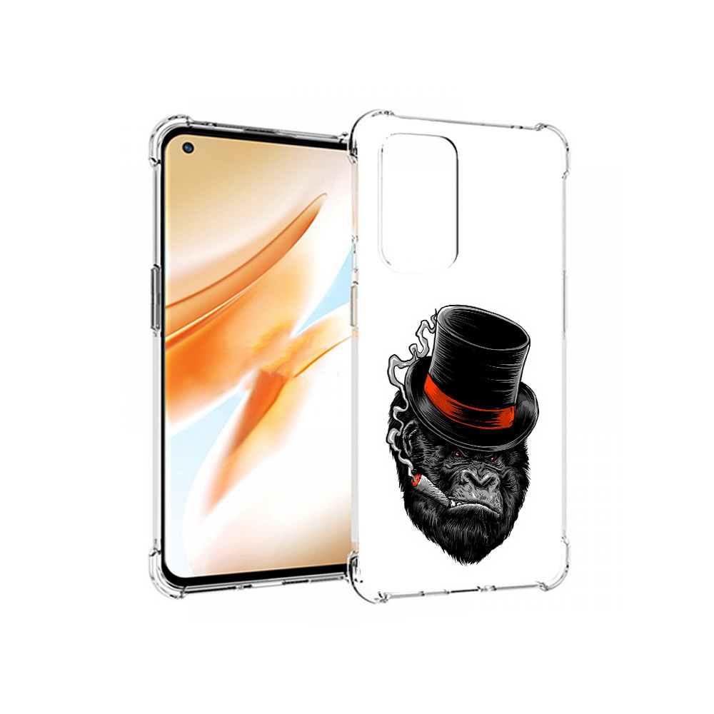 

Чехол MyPads Tocco для OnePlus 9 Pro дизайнерская горилла (PT159597.127.431), Прозрачный, Tocco