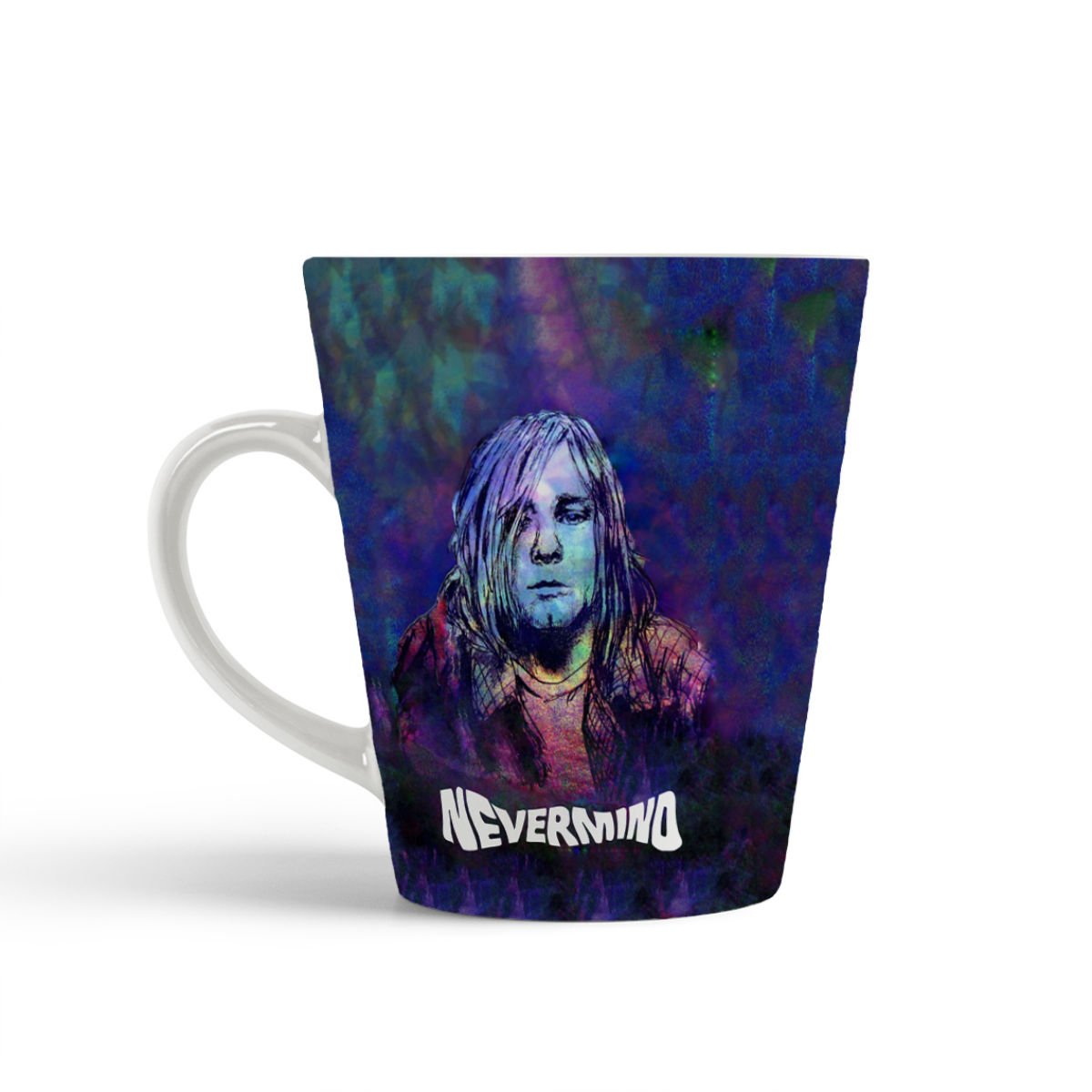 

Конусная кружка CoolPodarok нирвана курт кобейн. Nirvana