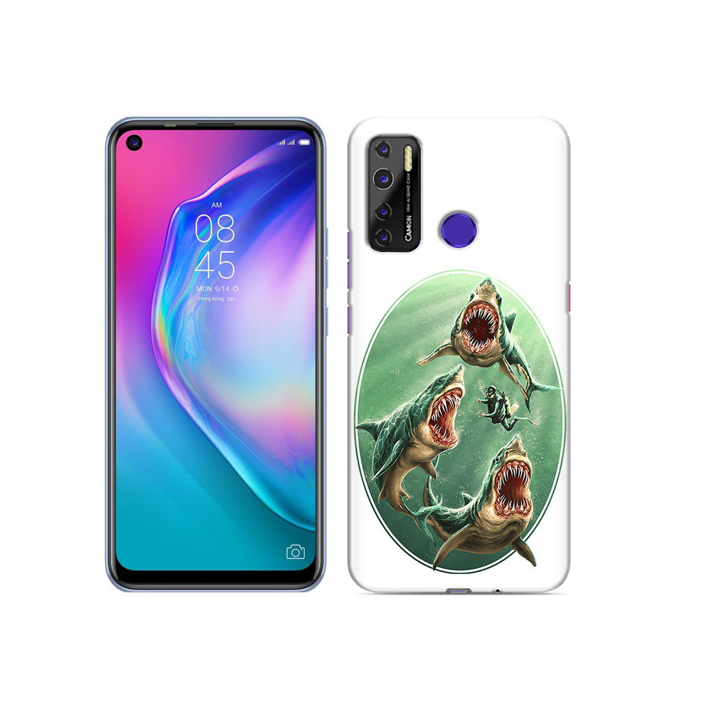 

Чехол MyPads Tocco для Tecno Camon 15 синяя бездна, Прозрачный, Tocco