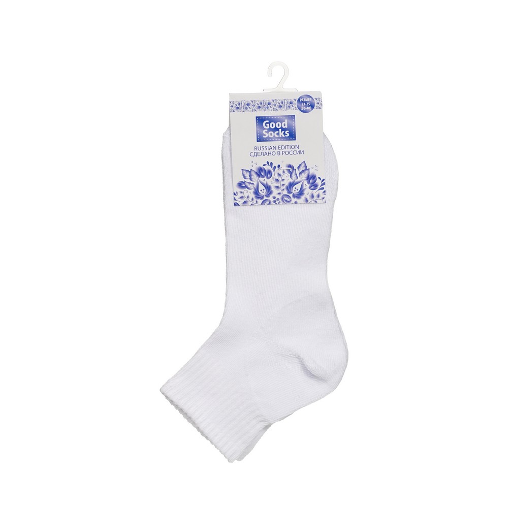 

Носки женские Good Socks C1218 белые 23-25, Белый, C1218