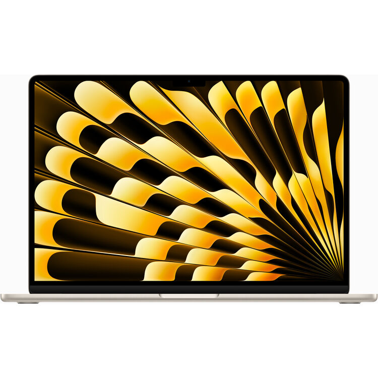 

Ноутбук Apple MacBook Air 15 Starlight, 15.3/M2/8Gb/256Gb/KB-EU,RU (MQKU3)