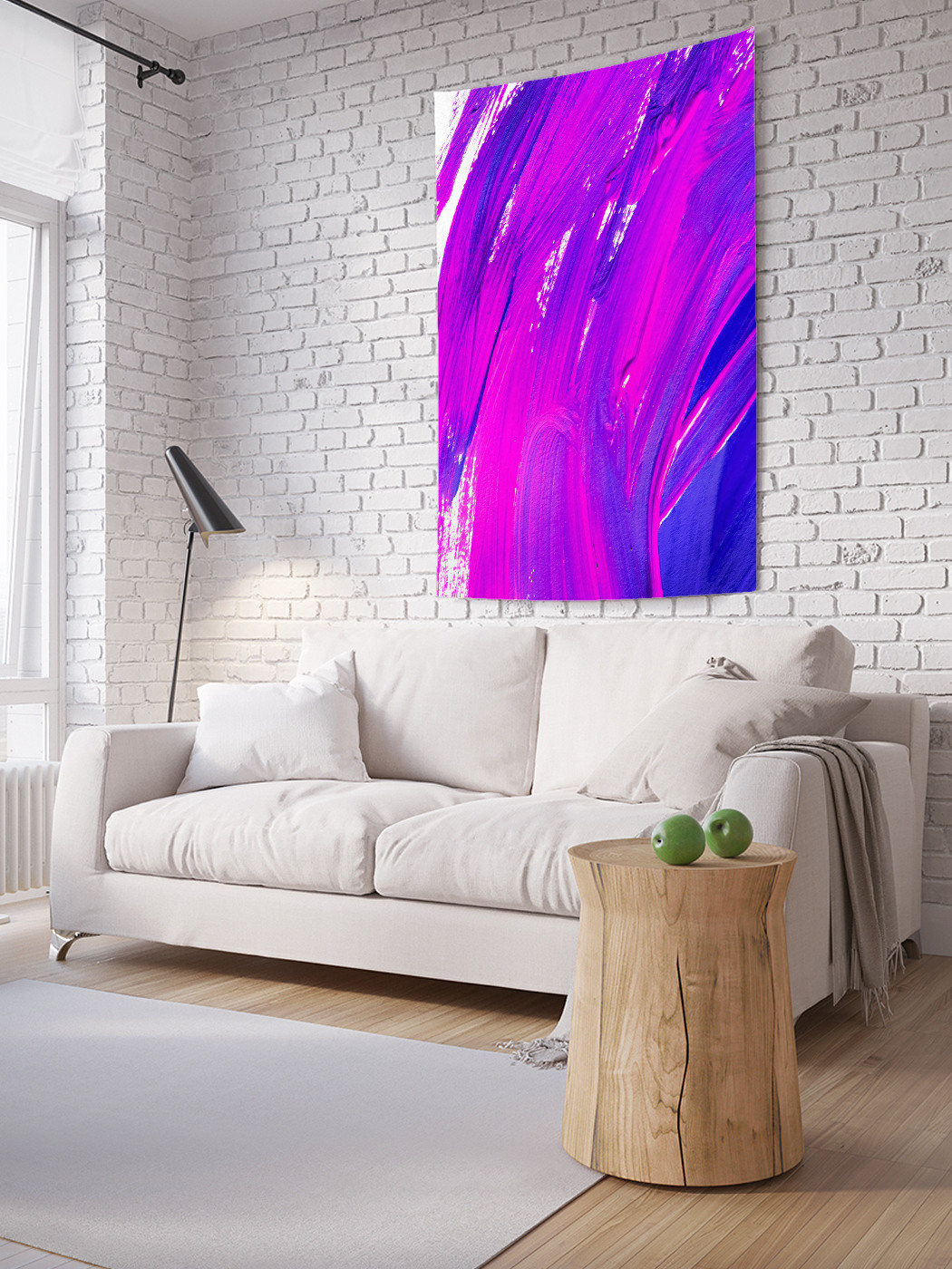 

Вертикальное фотопанно на стену JoyArty Красочные линии 100x150 см, Красочные линии