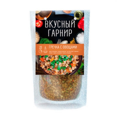 Гречка Вкусный гарнир с овощами 200 г