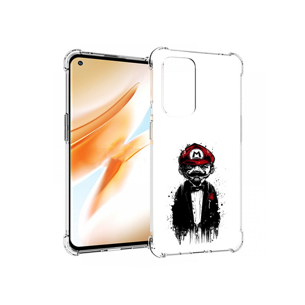 

Чехол MyPads Tocco для OnePlus 9 Pro марио (PT159597.127.458), Прозрачный, Tocco