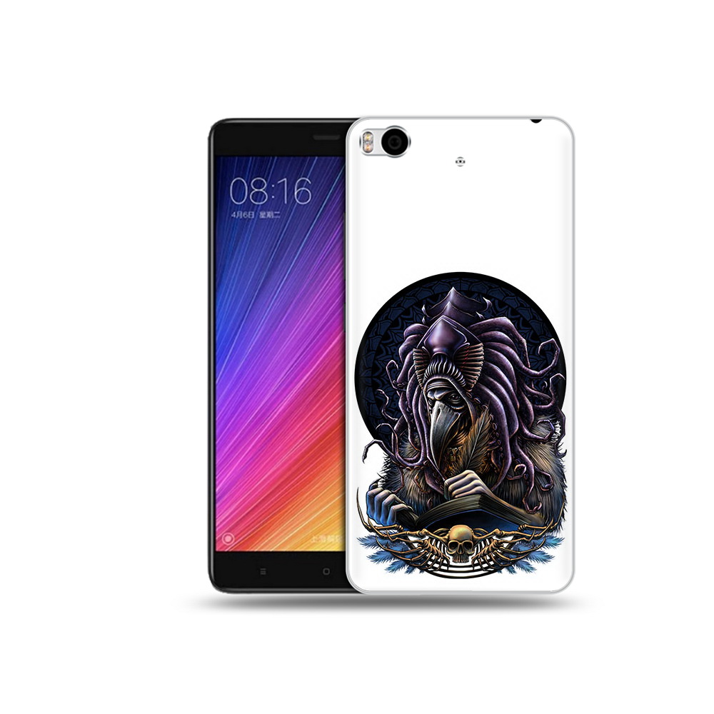 

Чехол MyPads Tocco для Xiaomi Mi 5S умный ворон (PT91899.330.650), Прозрачный, Tocco