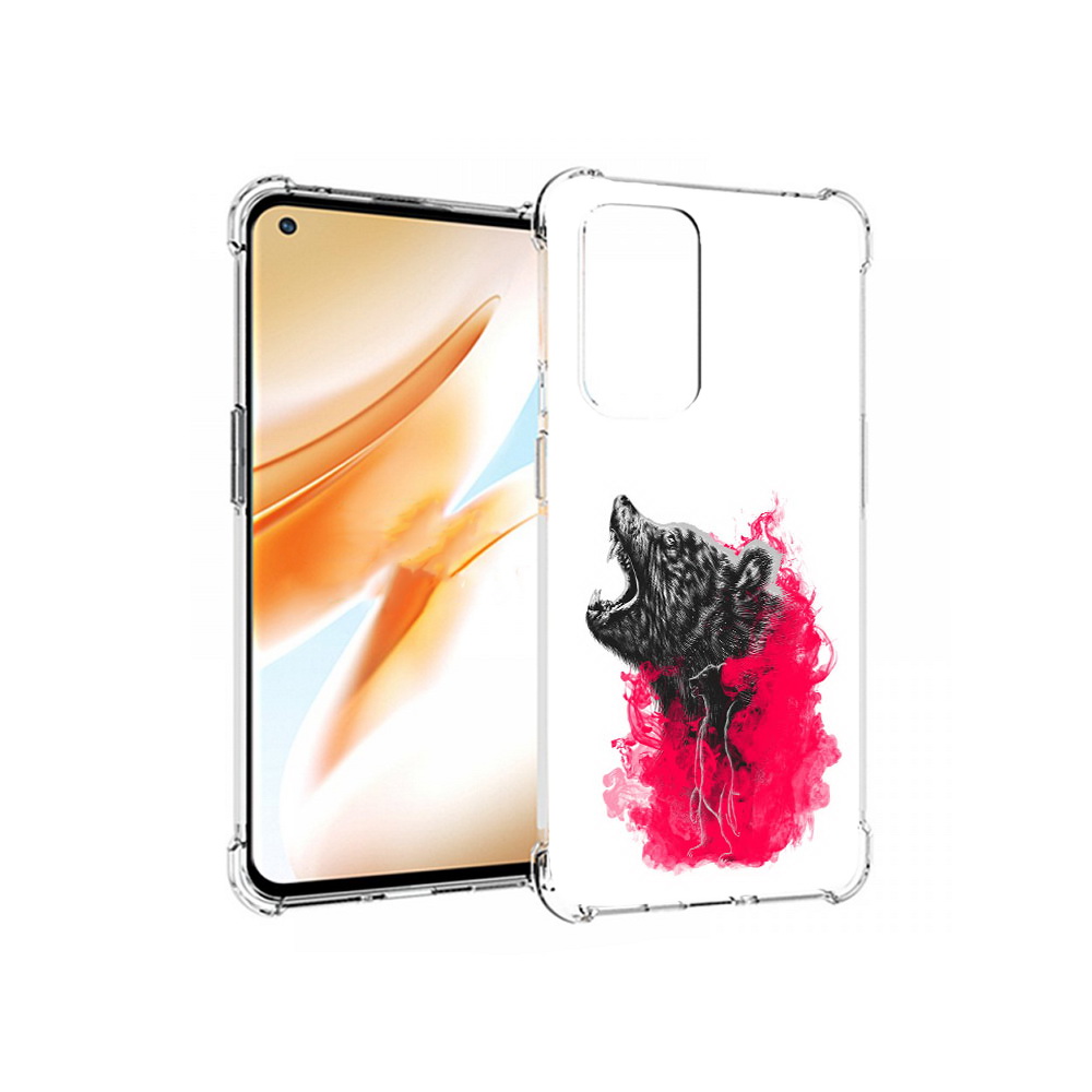 

Чехол MyPads Tocco для OnePlus 9 Pro медведь в дымке (PT159597.127.463), Прозрачный, Tocco