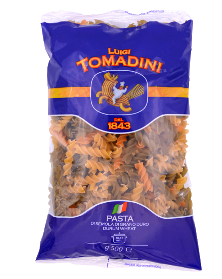 

Макаронные изделия Luigi Tomadini Fusilli Tricolore 500 г