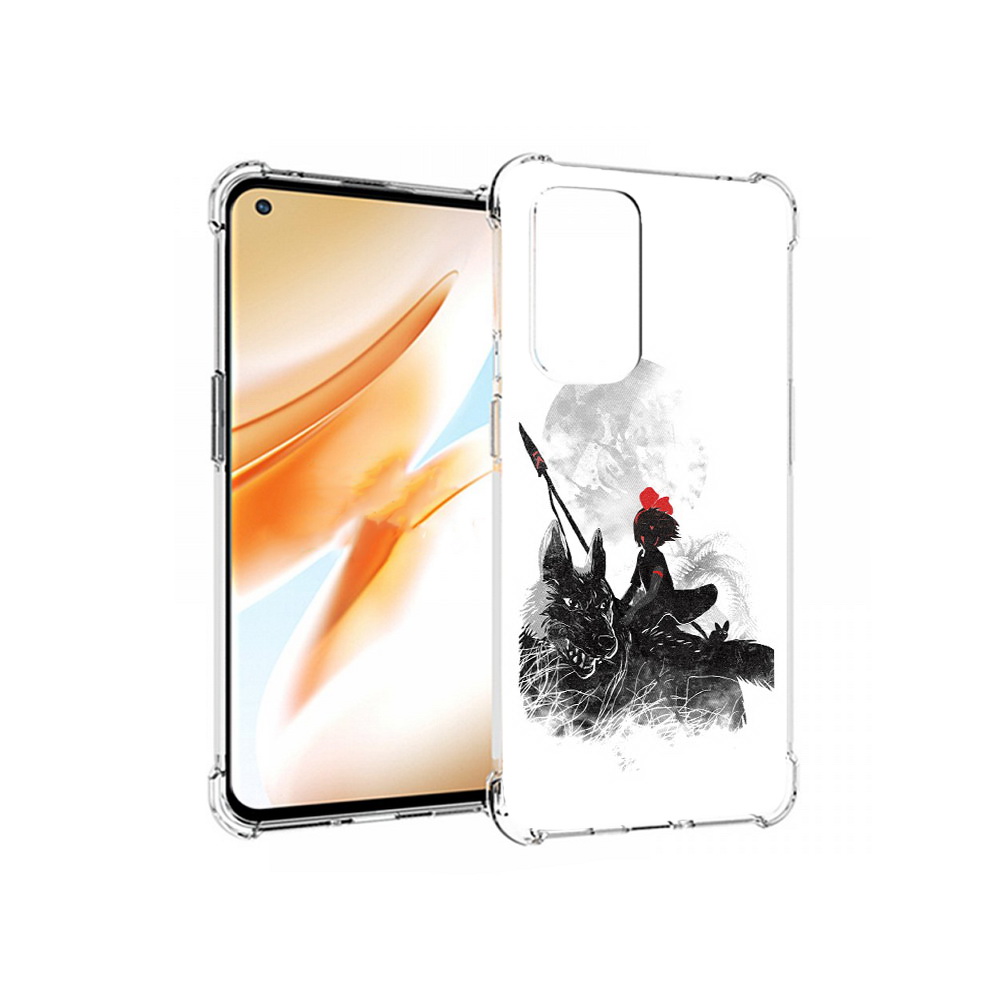 

Чехол MyPads Tocco для OnePlus 9 Pro мононоке (PT159597.127.481), Прозрачный, Tocco
