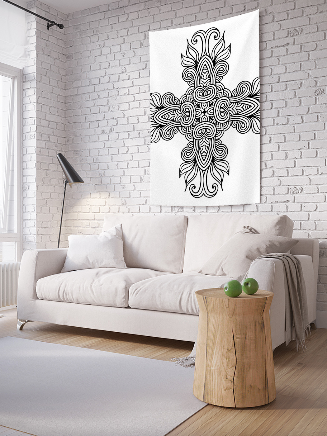 

Вертикальное фотопанно на стену JoyArty Цветочные языки 100x150 см, Цветочные языки