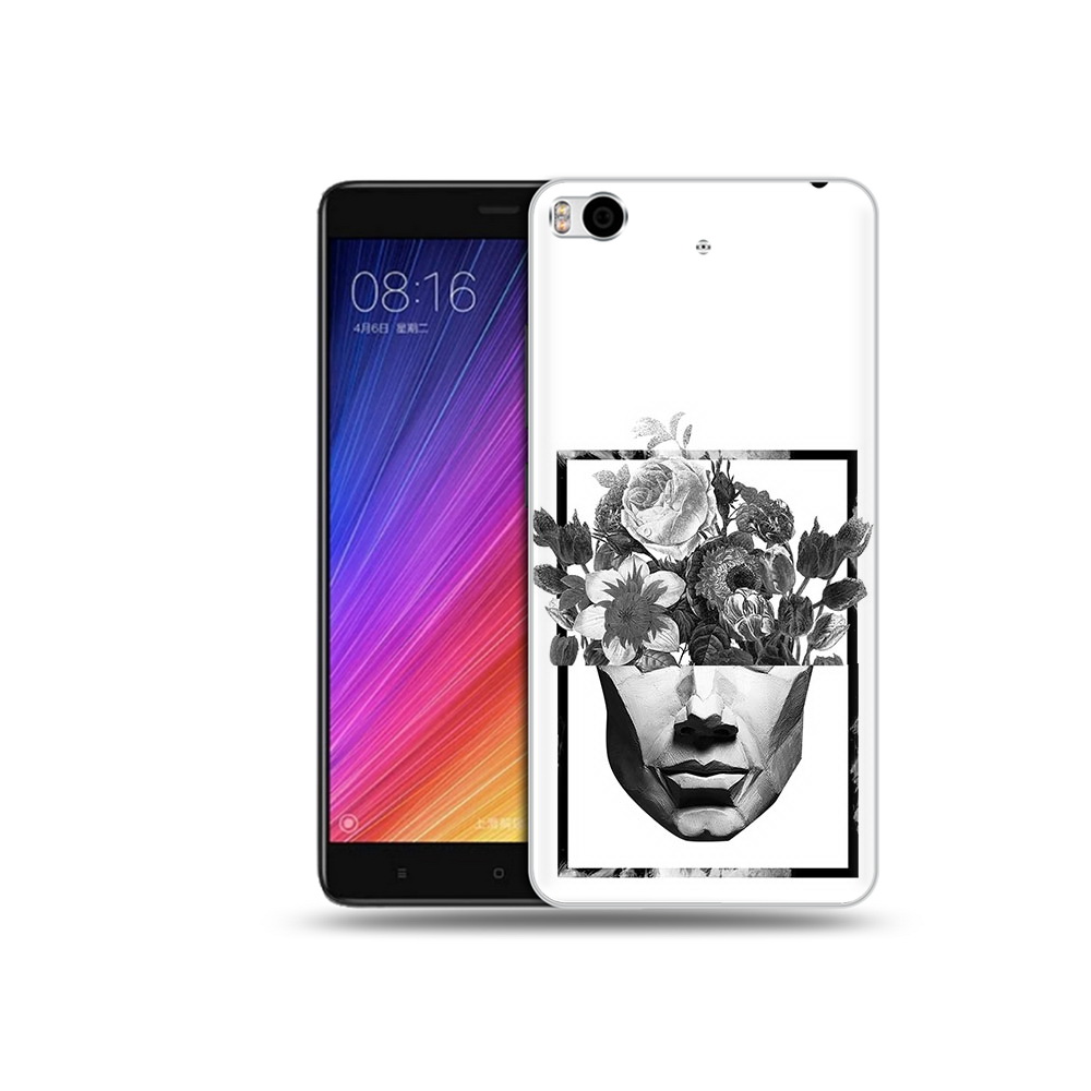 

Чехол MyPads Tocco для Xiaomi Mi 5S черно белая ваза в абстракции (PT91899.330.678), Прозрачный, Tocco