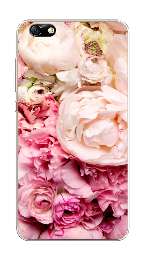 

Чехол Awog на Honor 4X "Пионы яркие", Разноцветный, 63550-8