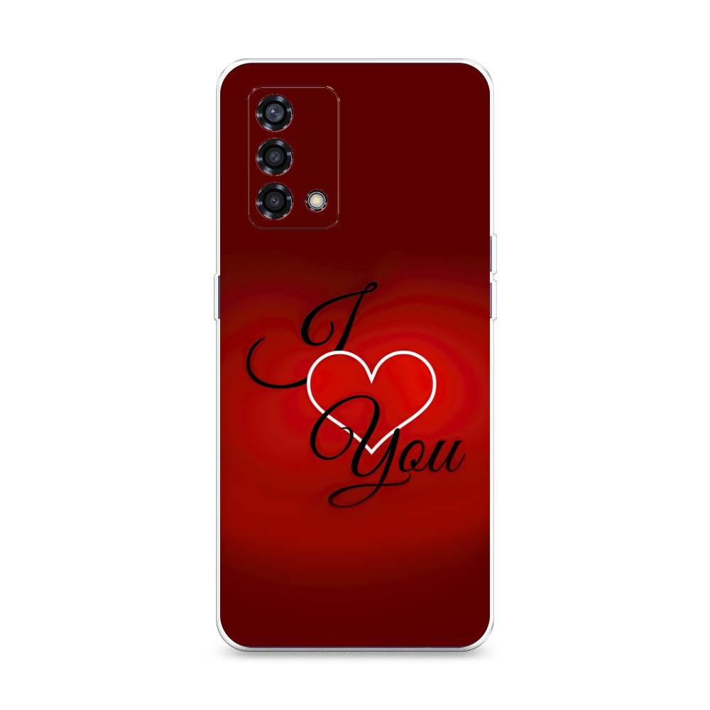 

Чехол Awog на Oppo Reno 6 Lite "I love you 3", Разноцветный, 259550-6