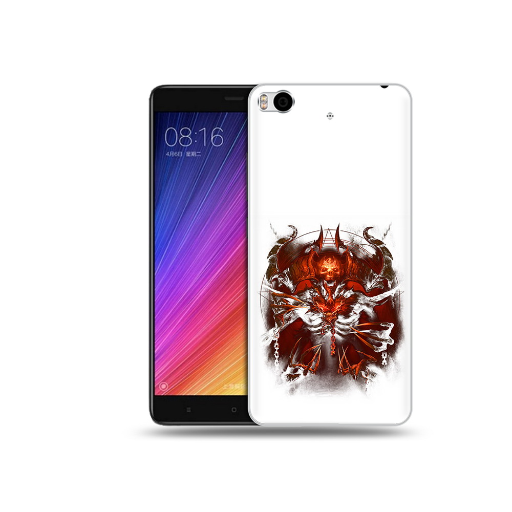 

Чехол MyPads Tocco для Xiaomi Mi 5S яркий демон (PT91899.330.708), Прозрачный, Tocco