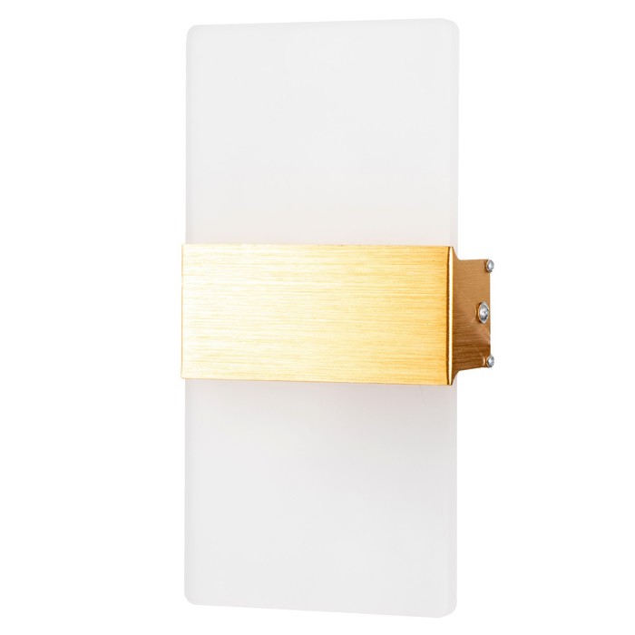 

Бра Лайн LED 12Вт 3000К золото 11х21 см