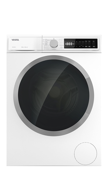 

Стиральная машина Vestel WDD2R8140 White, WDD2R8140