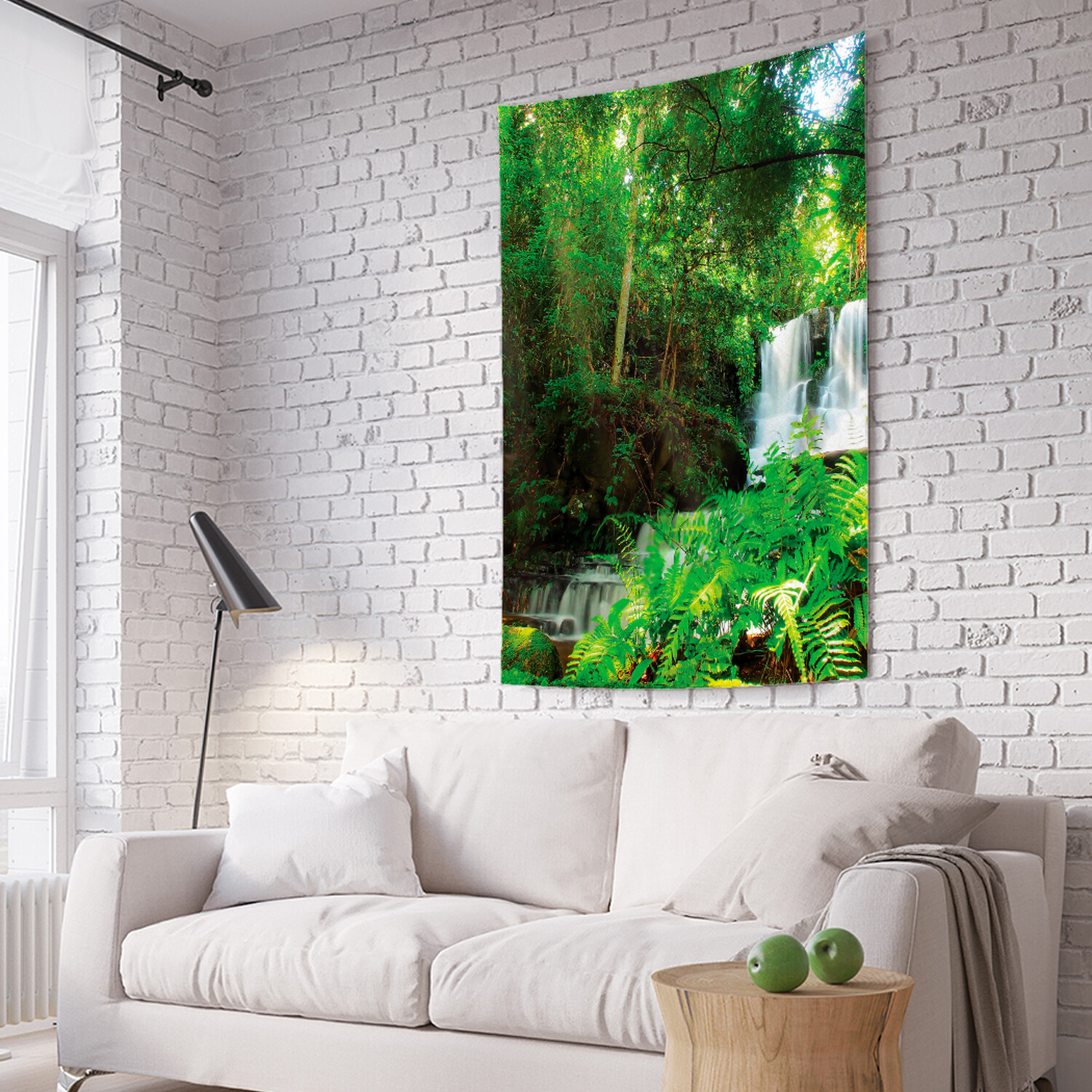 

Вертикальное фотопанно на стену JoyArty Длинный водопад 150x200 см, Длинный водопад