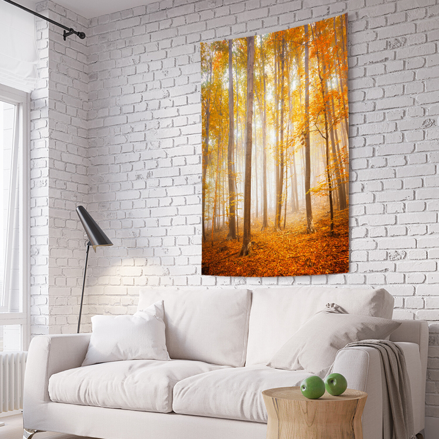 

Вертикальное фотопанно на стену JoyArty Пробираясь через лес 150x200 см, Пробираясь через лес