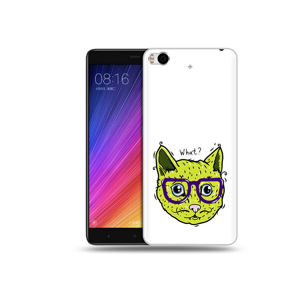 

Чехол MyPads Tocco для Xiaomi Mi 5S Зеленый кот (PT91899.330.86), Прозрачный, Tocco