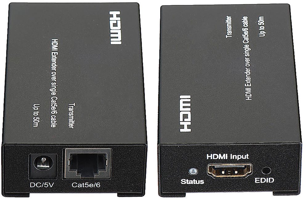 передатчик hdmi twisted pair extender transmitter hdbaset standard protocol support hdcp support bidirectional infrared transparent transmission an Комплект Osnovo TA-Hi/1+RA-Hi/1