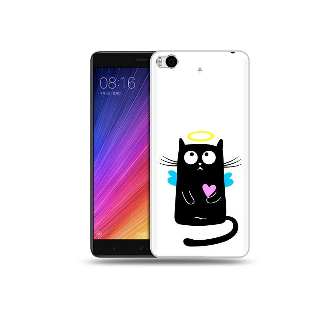 

Чехол MyPads Tocco для Xiaomi Mi 5S Кот ангелок (PT91899.330.96), Прозрачный, Tocco