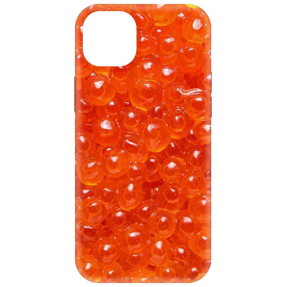 

Чехол-накладка Krutoff Soft Case Икра для iPhone 15 Plus черный