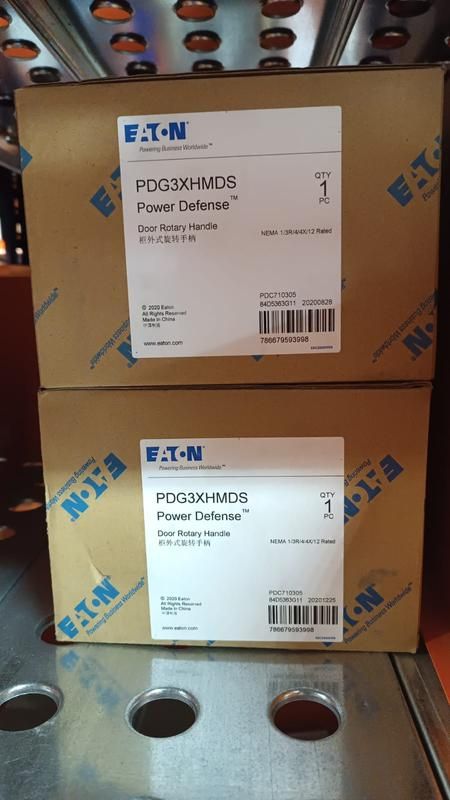 

Рукоятка выносная PDEPDG3XHMDS стандартная блокируемая EATON PDC710305