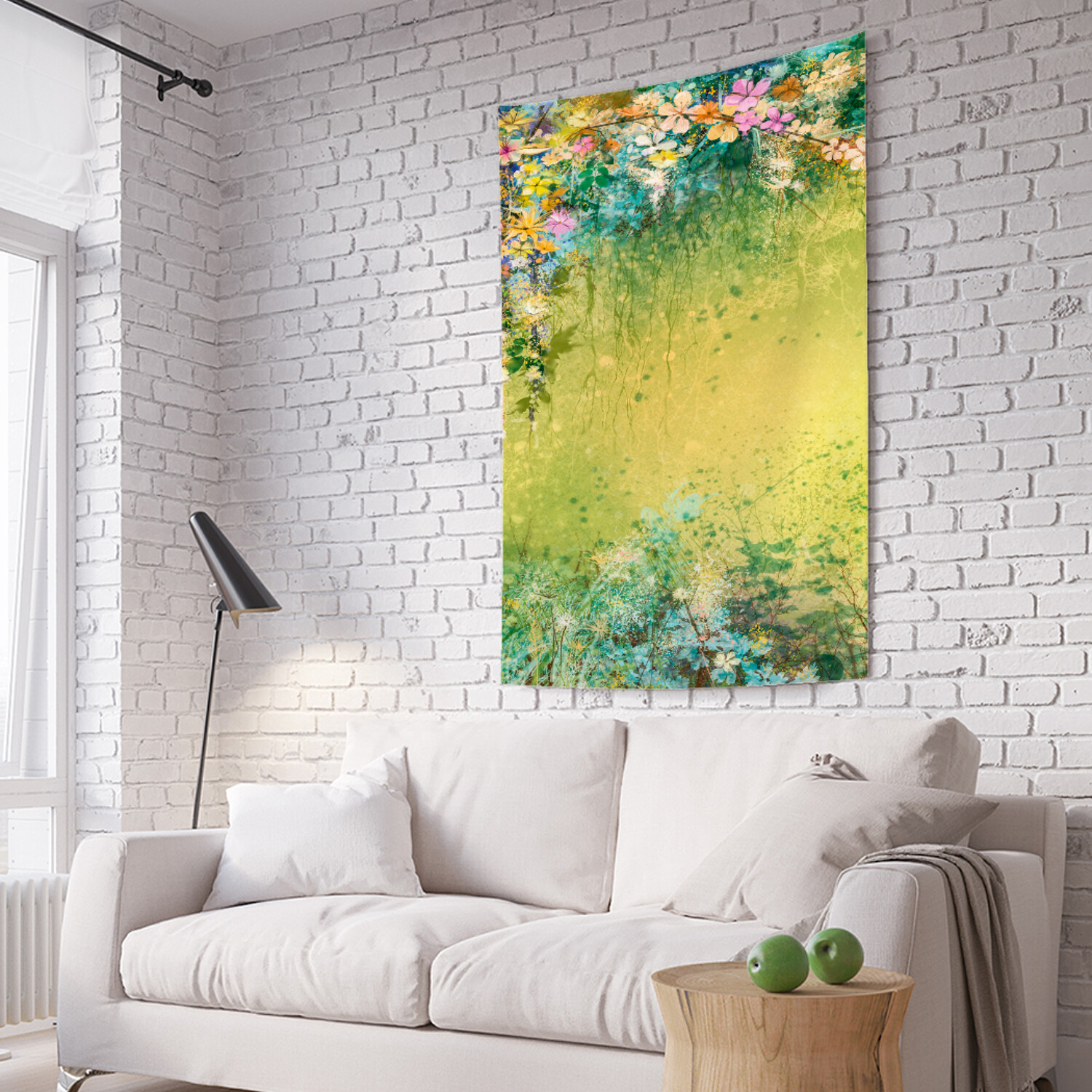 

Вертикальное фотопанно на стену JoyArty Цветочный ноктюрн 150x200 см, Цветочный ноктюрн