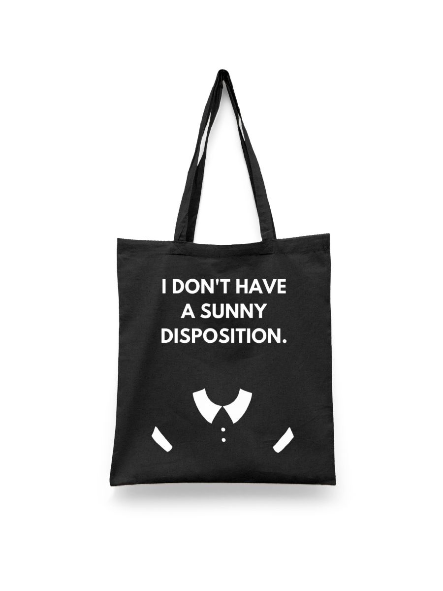 

Сумка шоппер унисекс СувенирShop Wednesday 5, черный, Wednesday 5