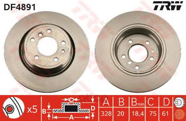 

Диск Тормозной Задний Bmw E46/Z4 3.2/E38 5.4/4.0D/Z8 4.9 00>