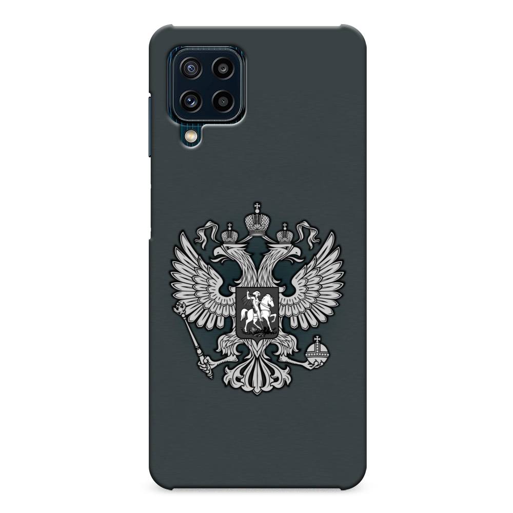 

Пластиковый чехол "Герб России серый" на Samsung Galaxy M32