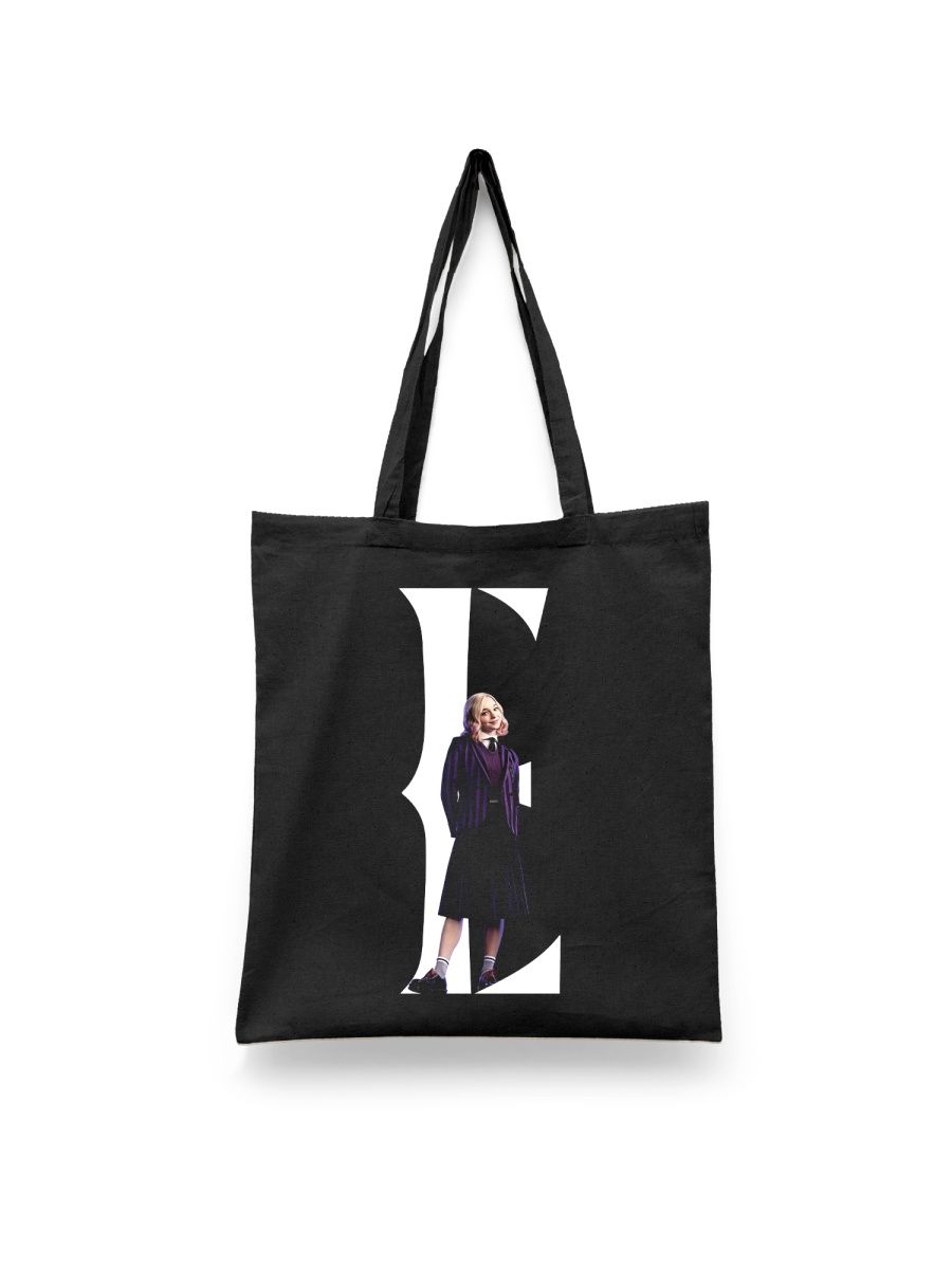 

Шоппер унисекс СувенирShop Wednesday 14, черный, Wednesday 14