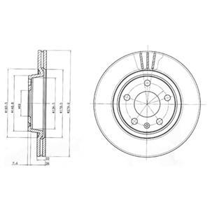 

Диск Тормозной Передний Audi A4 (B5), Vw Passat (3B) 280Мм Bg3198